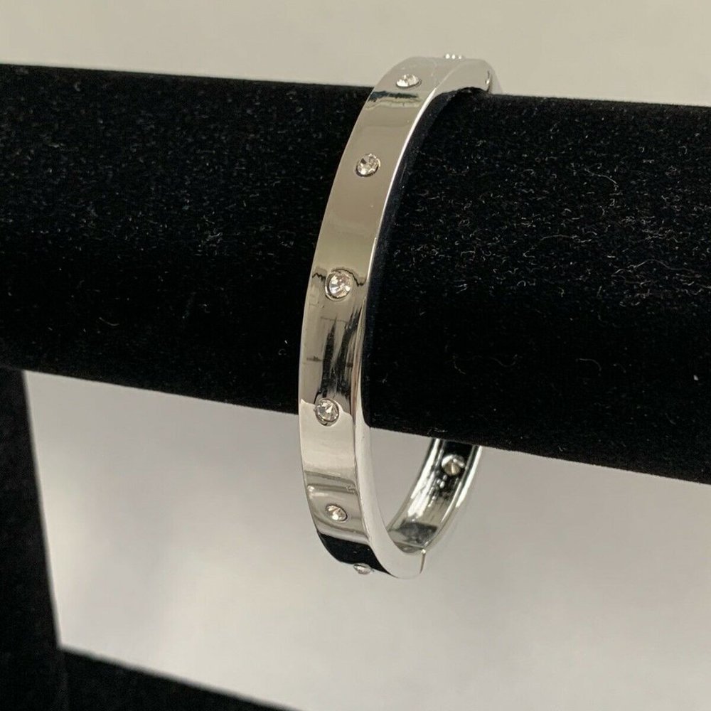 Bangle Hinge Crystal Bracelet